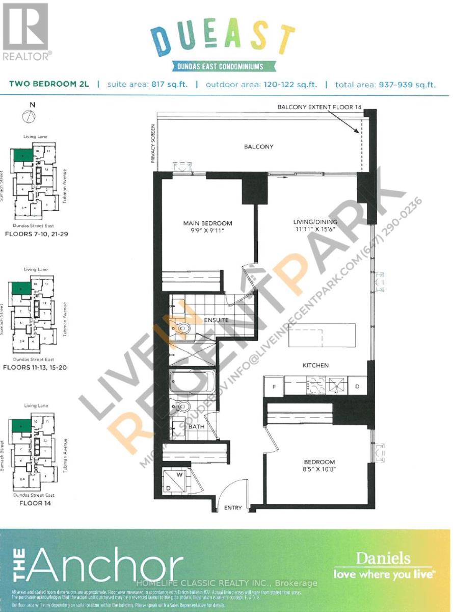 1109 - 225 Sumach Street, Toronto, Ontario  M5A 3K3 - Photo 31 - C12640188