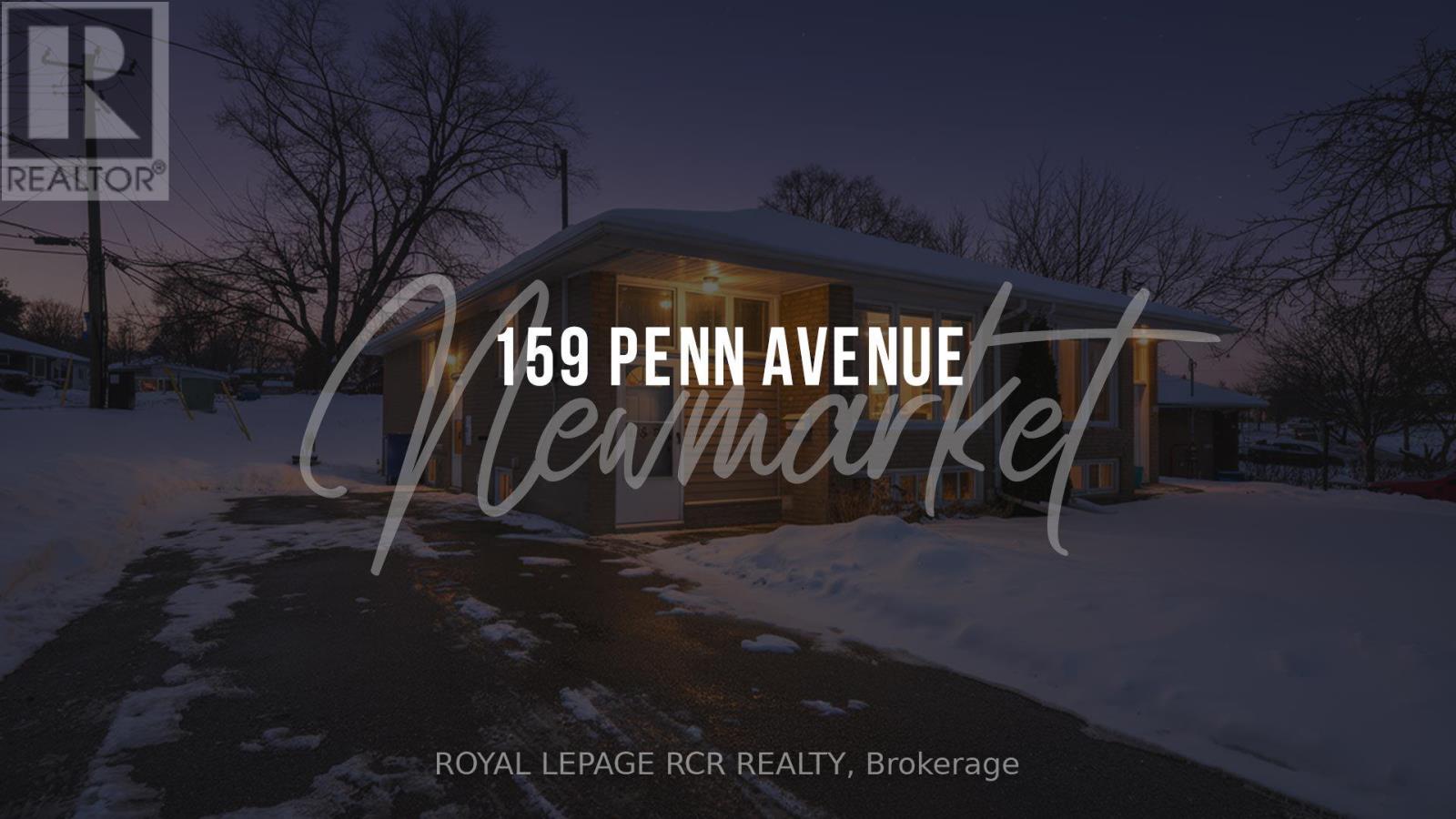 159 PENN AVENUE, Newmarket, Ontario