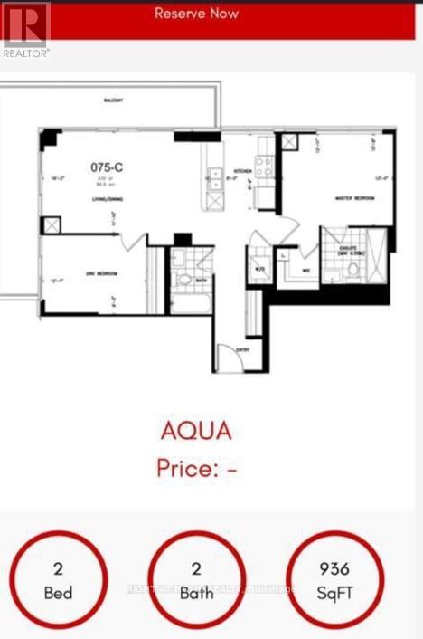 4303 - 2230 Lake Shore Boulevard W, Toronto (Mimico), Ontario  M8V 0B2 - Photo 12 - W12640916