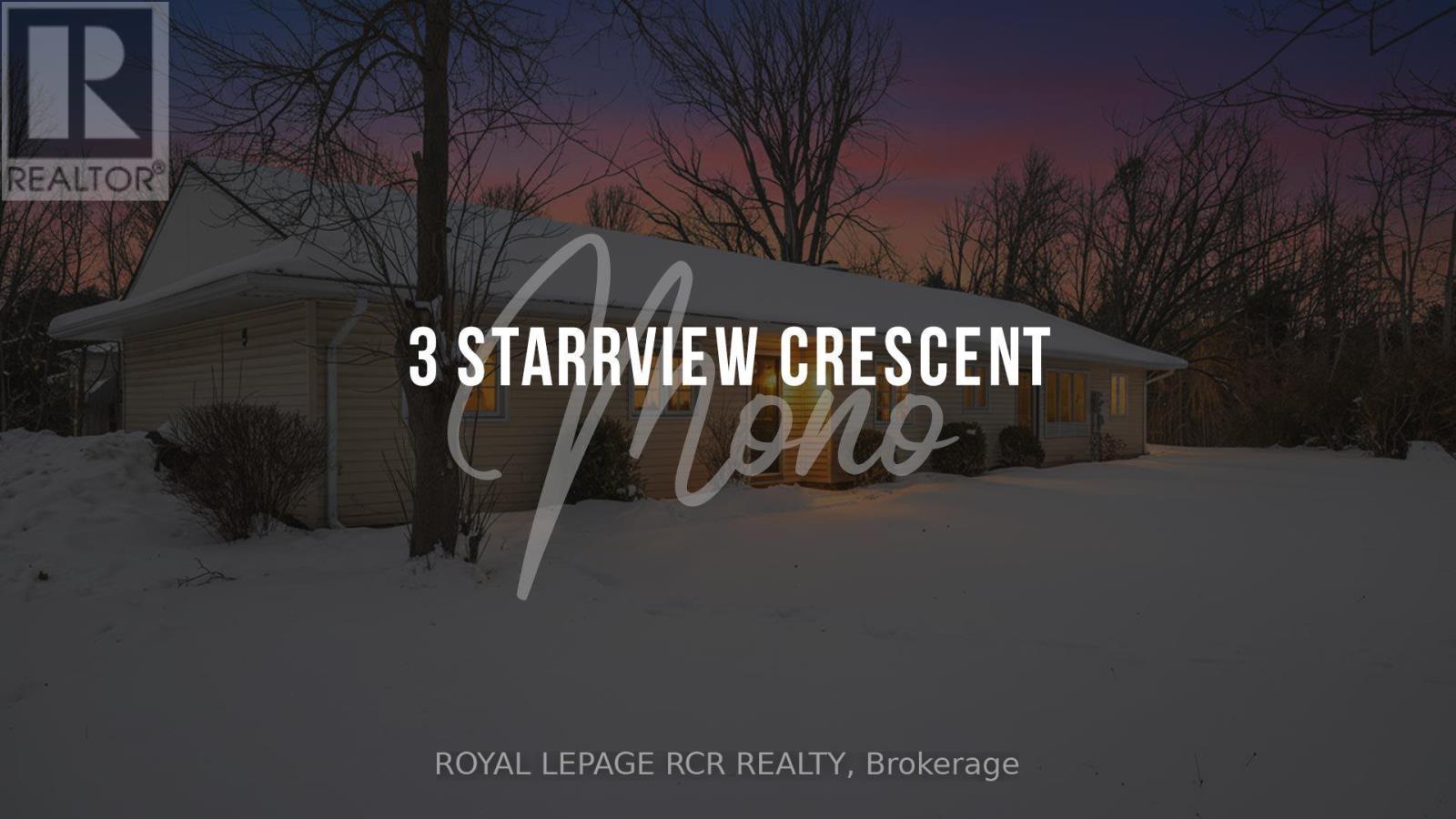 3 STARRVIEW CRESCENT, Mono, Ontario