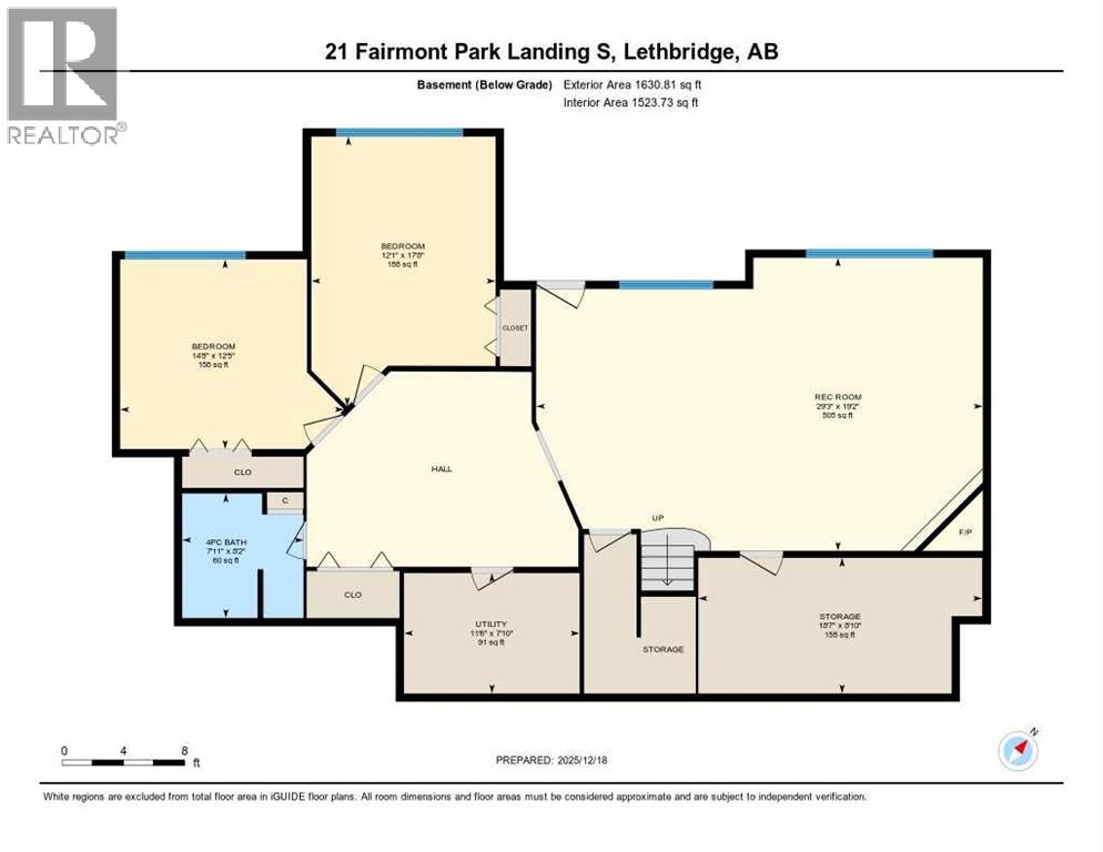 21 Fairmont Park Landing S, Lethbridge, Alberta  T1K 7L1 - Photo 48 - A2275687