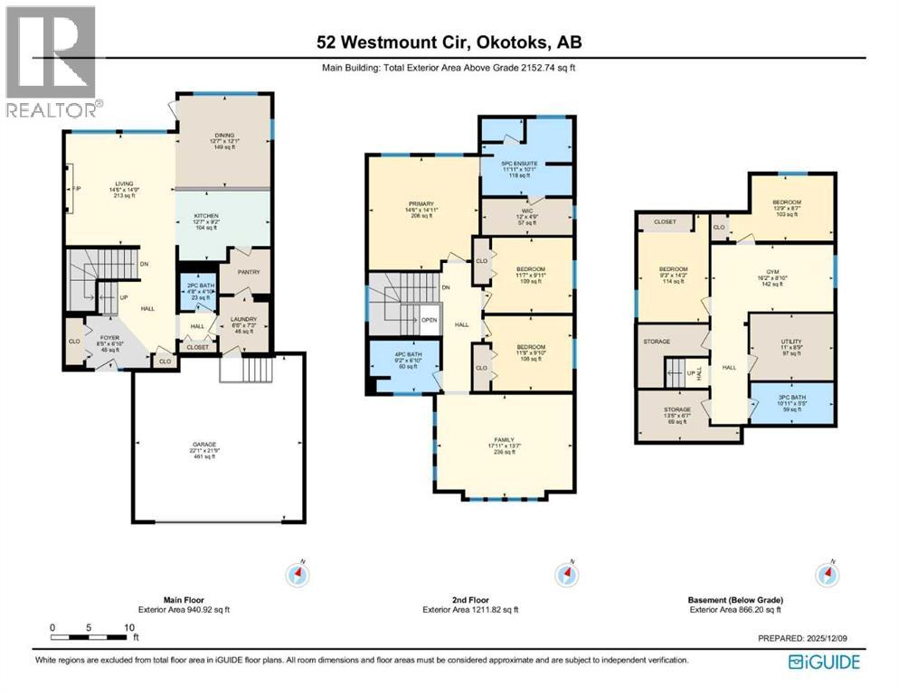 52 Westmount Circle, Okotoks, Alberta  T1S 0B6 - Photo 47 - A2274511