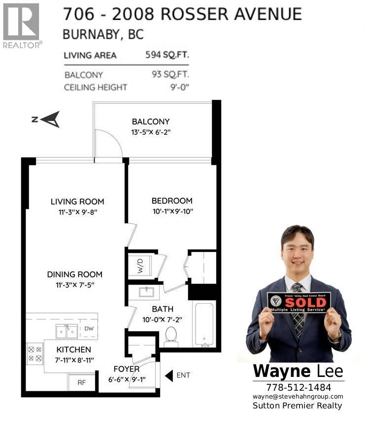 706 2008 Rosser Avenue, Burnaby, British Columbia V5C 0H8 - Photo 20 - R3074217