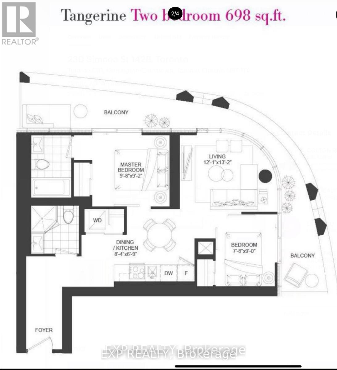 1428 - 230 SIMCOE STREET, Toronto, Ontario