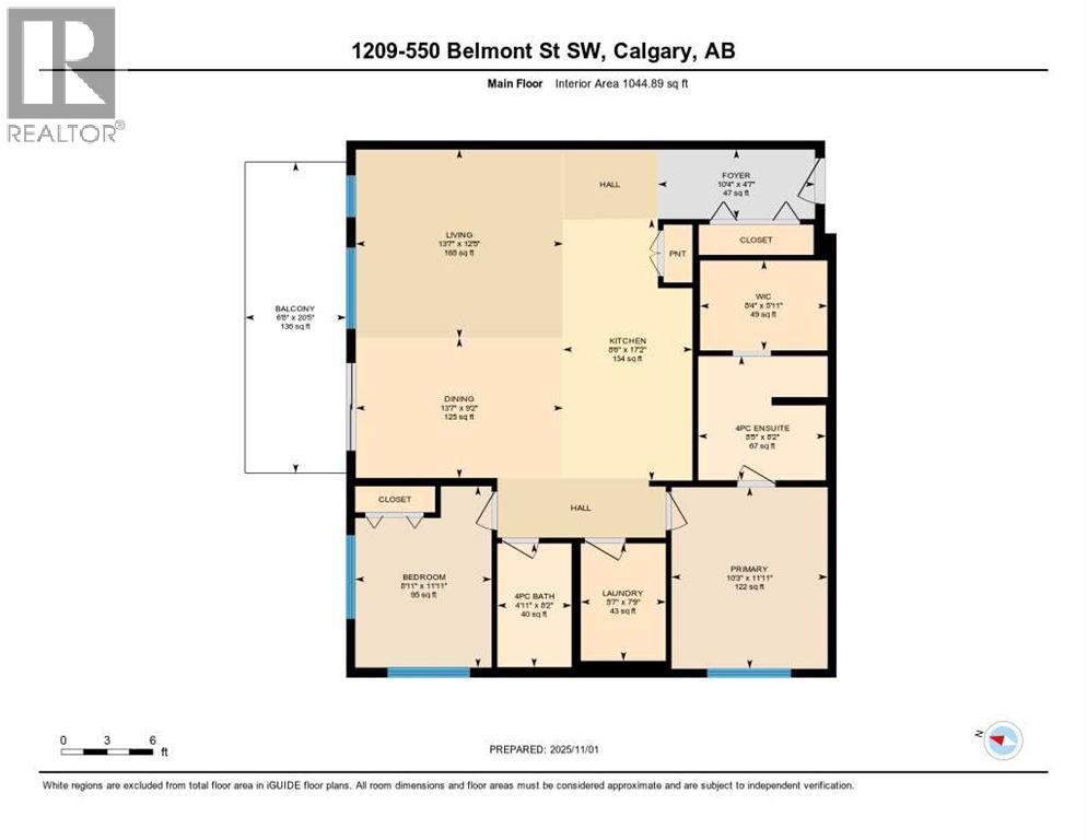 1209, 550 Belmont Street Sw, Calgary, Alberta  T2X 5Y9 - Photo 33 - A2268487