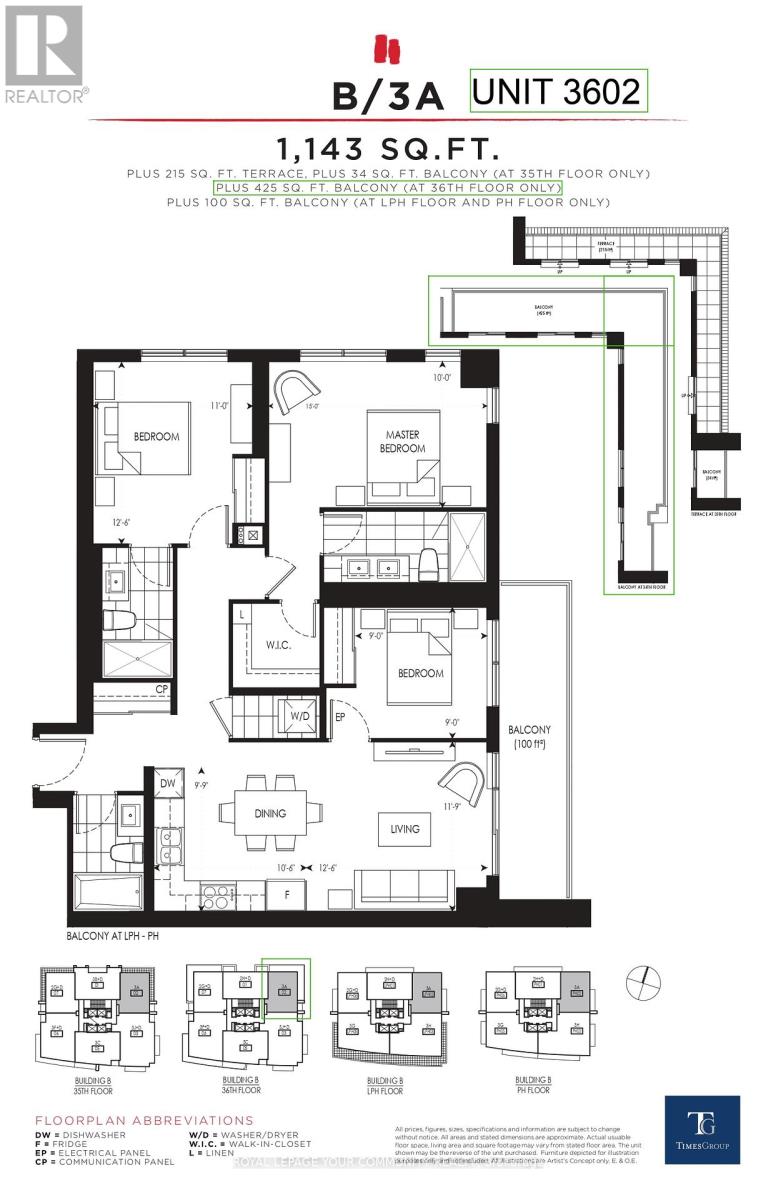 3602 - 38 Gandhi Lane, Markham, Ontario  L3T 0G9 - Photo 36 - N12642604