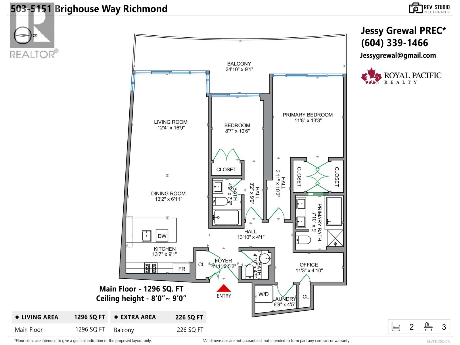 503 5151 Brighouse Way, Richmond, British Columbia  V7C 0A6 - Photo 3 - R3052229