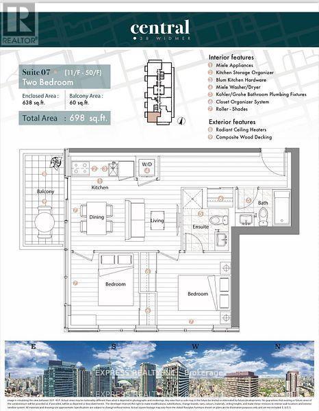 1507 - 38 WIDMER STREET, Toronto, Ontario