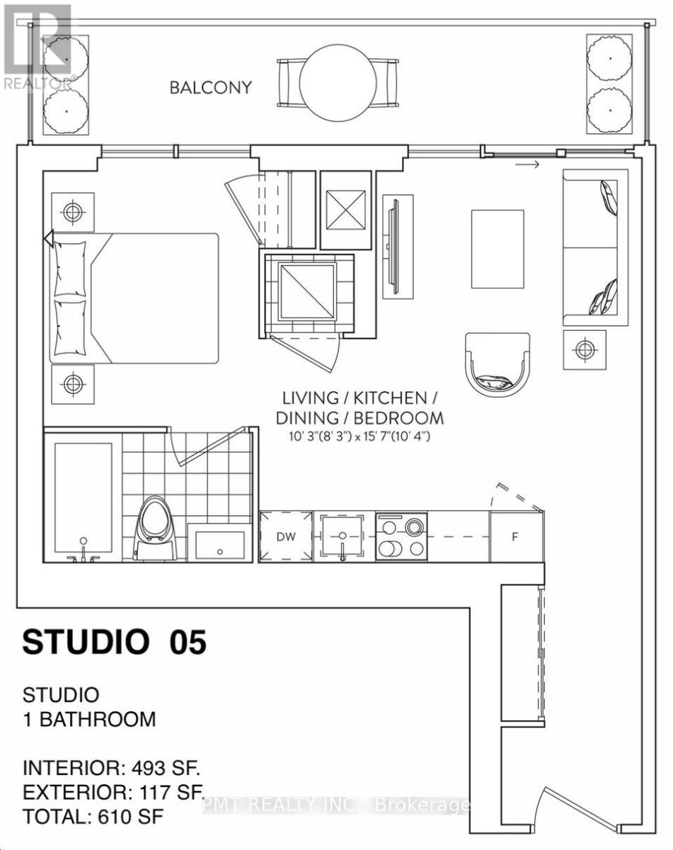 1405 - 1285 Dupont Street, Toronto, Ontario  M6H 0E3 - Photo 16 - W12643764