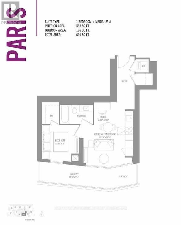 5105 - 2221 Yonge Street, Toronto, Ontario  M4S 0B8 - Photo 2 - C12644214