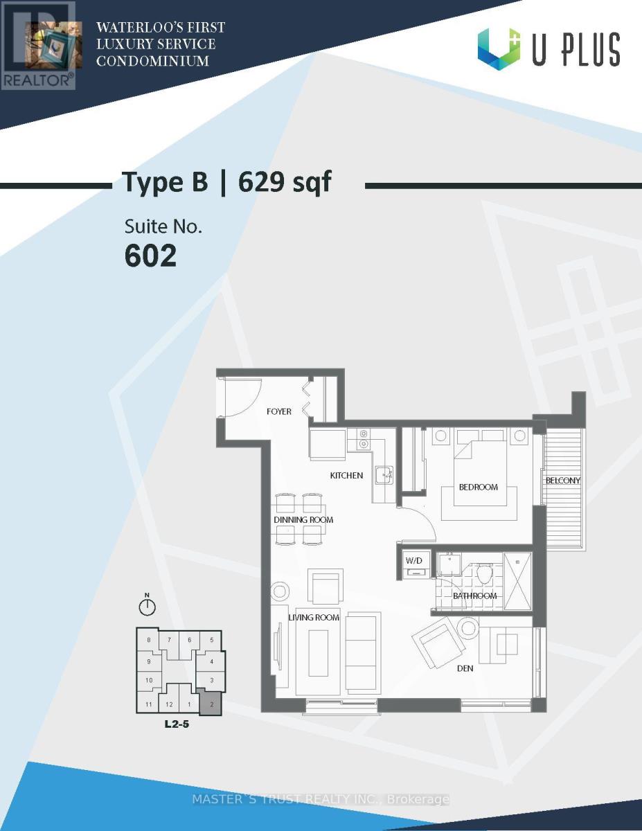 502 - 321 Spruce Street, Waterloo, Ontario  N2L 0G4 - Photo 13 - X12644888