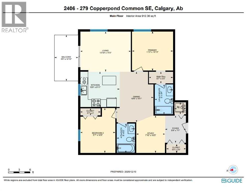 2406, 279 Copperpond Common Se, Calgary, Alberta  T2Z 0S4 - Photo 6 - A2275602