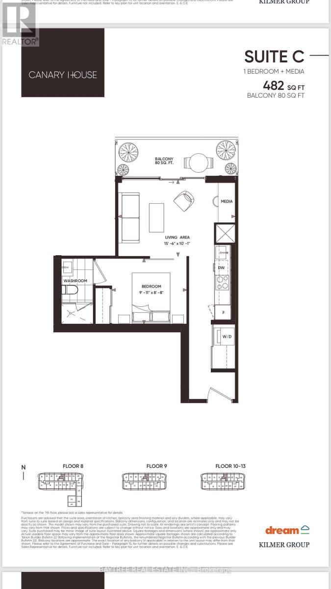 1001 - 425 Front Street E, Toronto, Ontario  M5A 0X2 - Photo 11 - C12645994