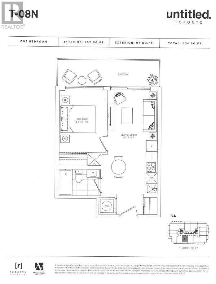 1008n - 120 Broadway Avenue, Toronto, Ontario  M4P 1V7 - Photo 2 - C12647878