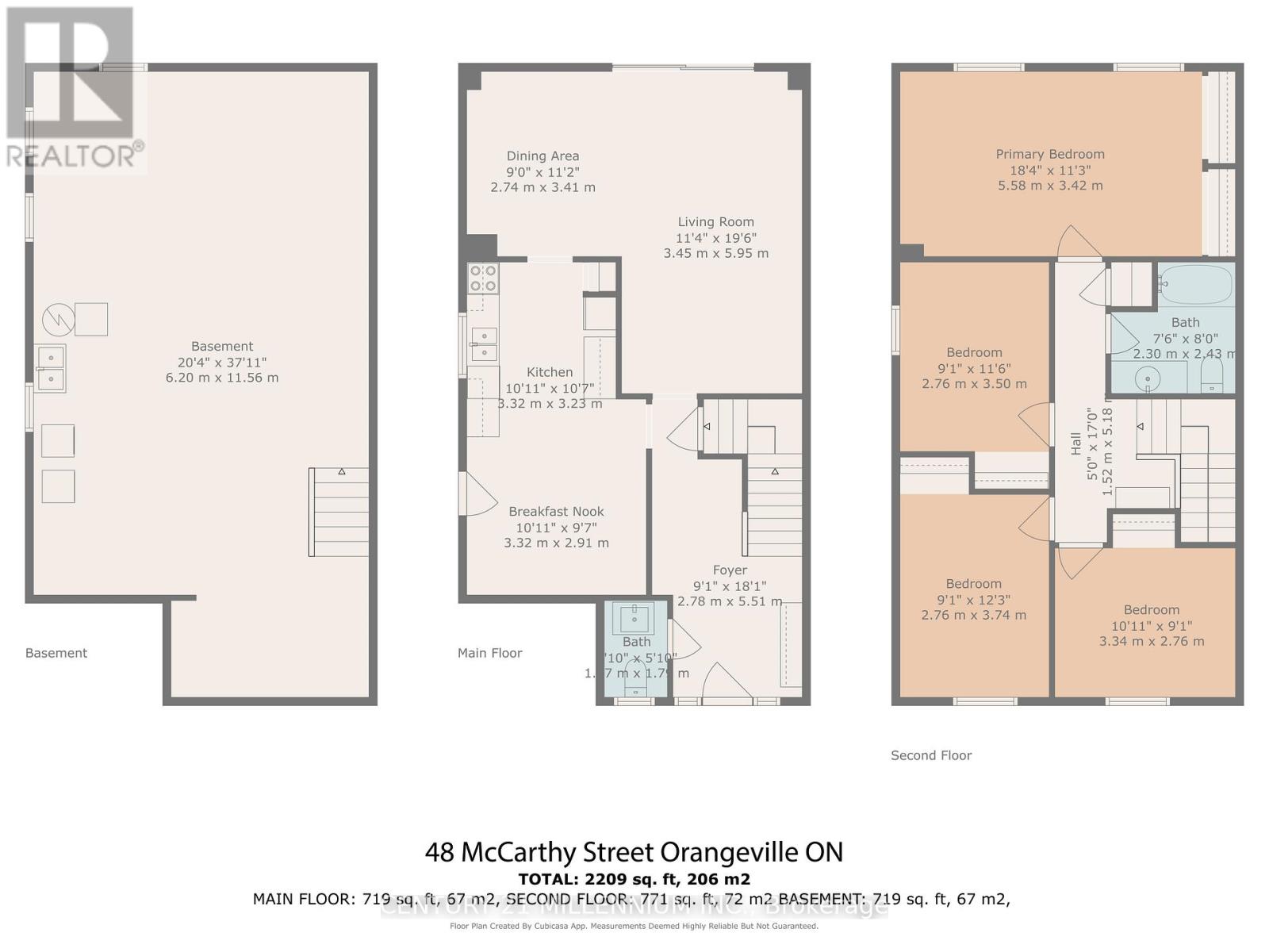 48 Mccarthy Street, Orangeville, Ontario  L9W 1B2 - Photo 26 - W12647924