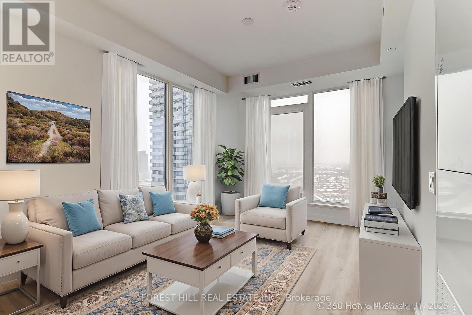 2208 - 395 Square One Drive, Mississauga, Ontario  L5B 0P6 - Photo 2 - W12648570