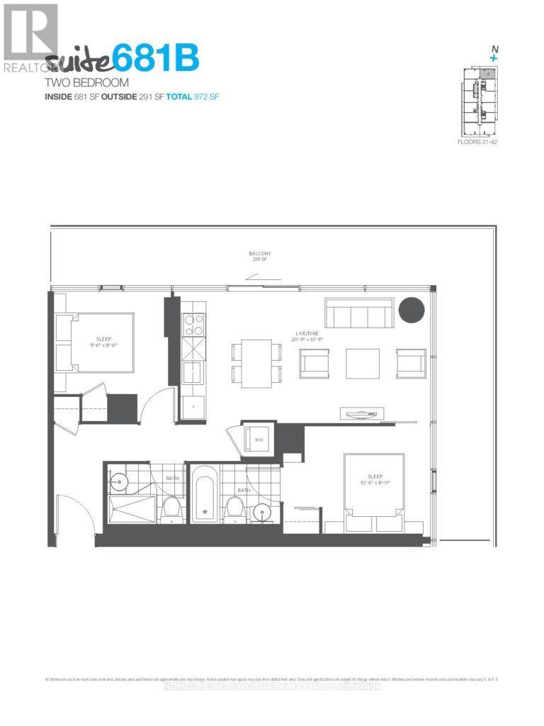 3504 - 161 Roehampton Avenue, Toronto, Ontario  M4P 0C8 - Photo 10 - C12649214