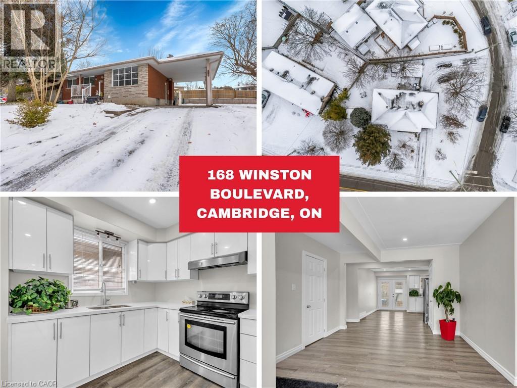 168 WINSTON Boulevard, cambridge, Ontario