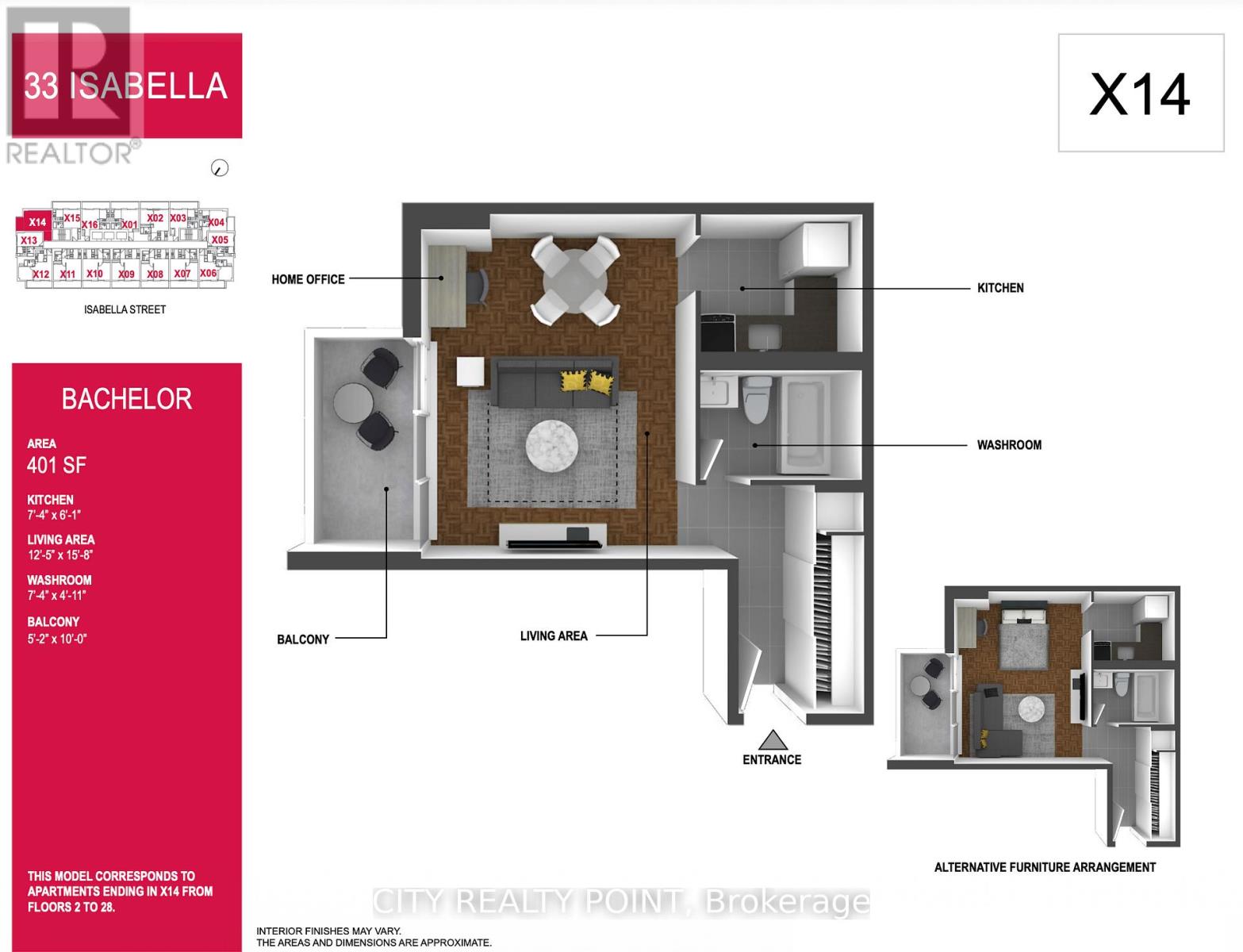 514 - 33 Isabella Street, Toronto, Ontario  M4Y 2P7 - Photo 2 - C12649486