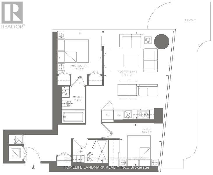 2101 - 1 Bloor Street E, Toronto, Ontario  M4W 1A9 - Photo 13 - C12649878