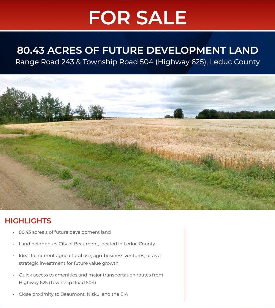 Range Road 243 & Township 504 (Highway 625), Null, Alberta  T4X 0N5 - Photo 3 - 43913611