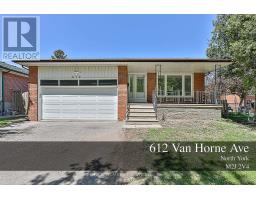 612 VAN HORNE AVENUE, Toronto, Ontario