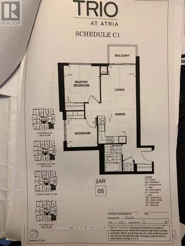 2205 - 50 Ann O'reilly Road, Toronto, Ontario  M2J 0A8 - Photo 6 - C12650916