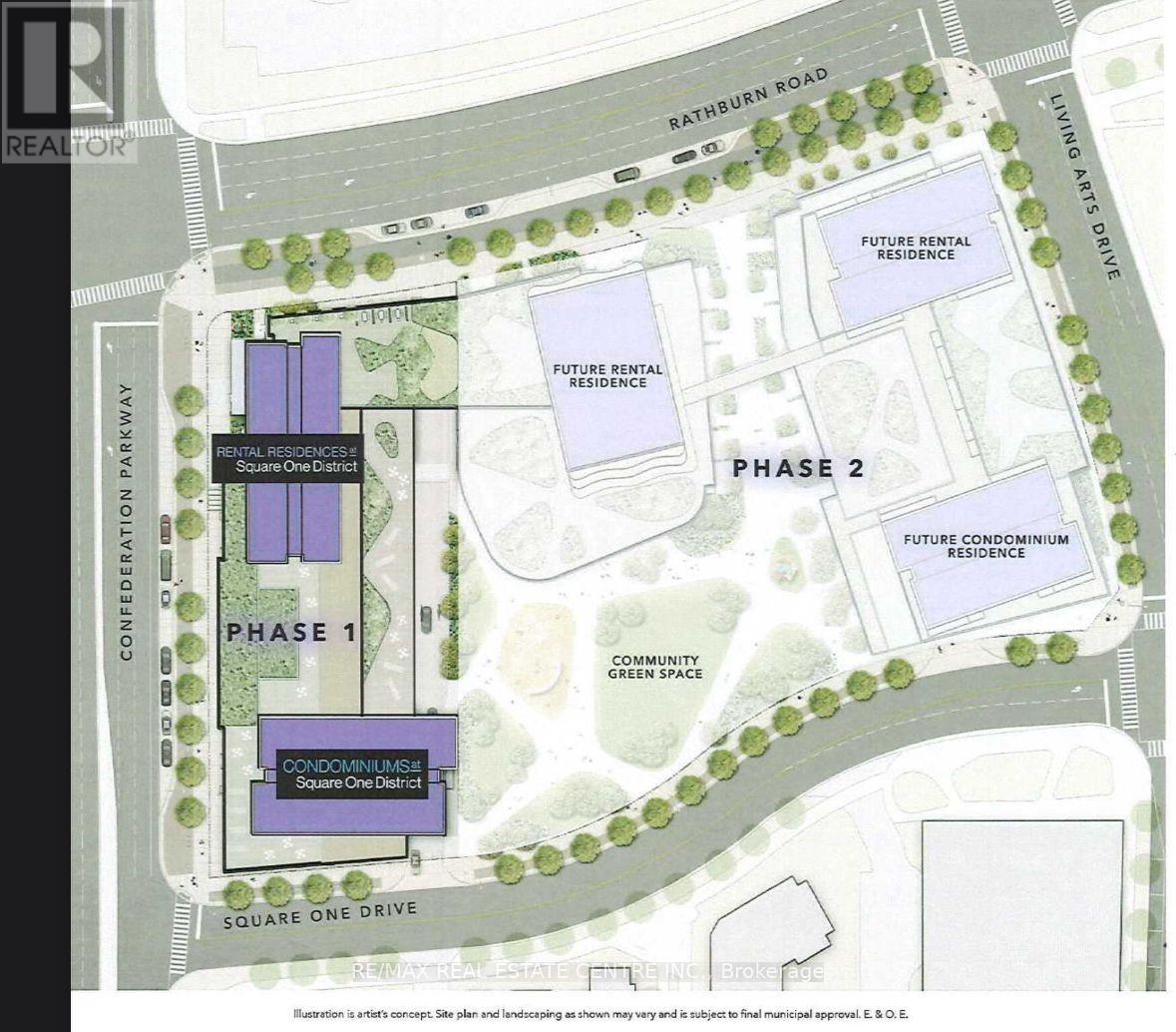 2710 - 395 Square One Drive, Mississauga, Ontario  L5B 0P6 - Photo 32 - W12651286