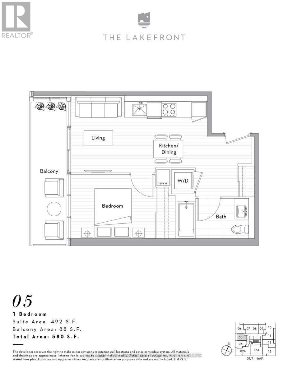 3205 - 17 Bathurst St Street, Toronto, Ontario  M5V 0N1 - Photo 13 - C12651652