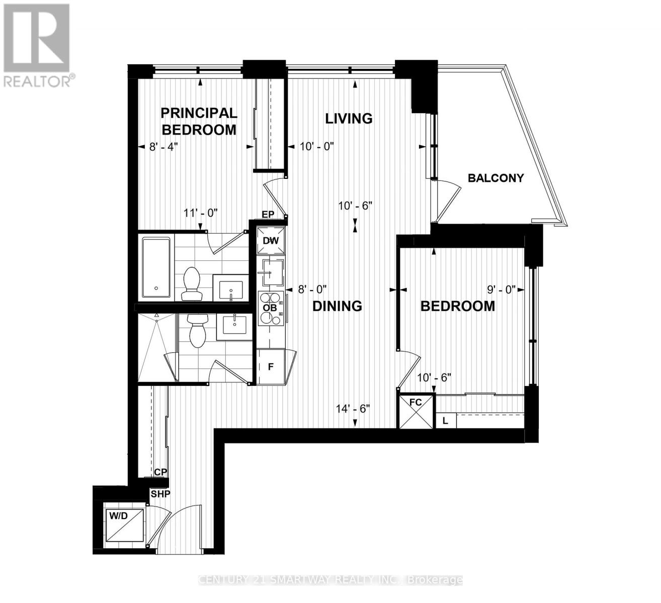 1104 - 60 Central Park Roadway, Toronto, Ontario  M9A 0E6 - Photo 32 - W12643184