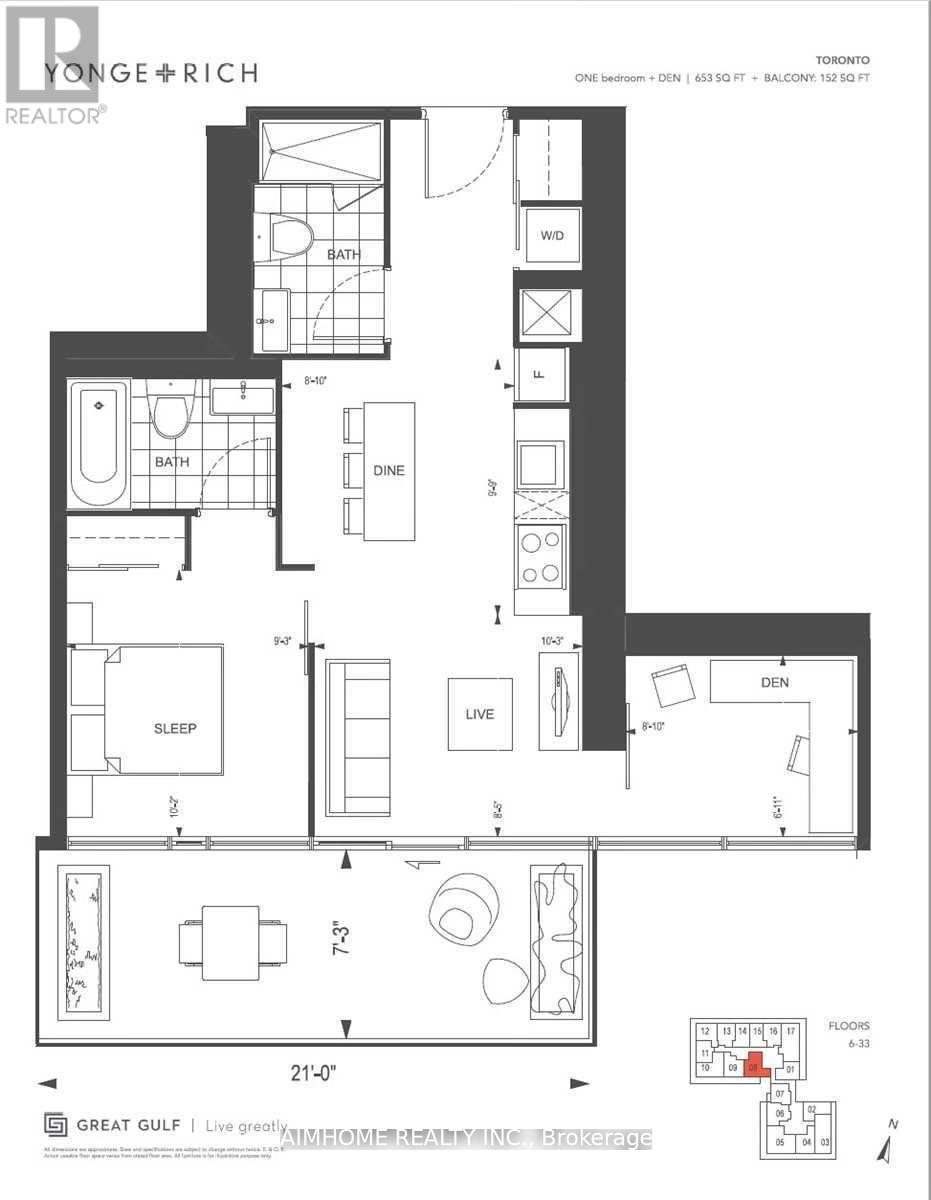 1508 - 25 Richmond Street E, Toronto, Ontario  M5C 0A6 - Photo 3 - C12614668