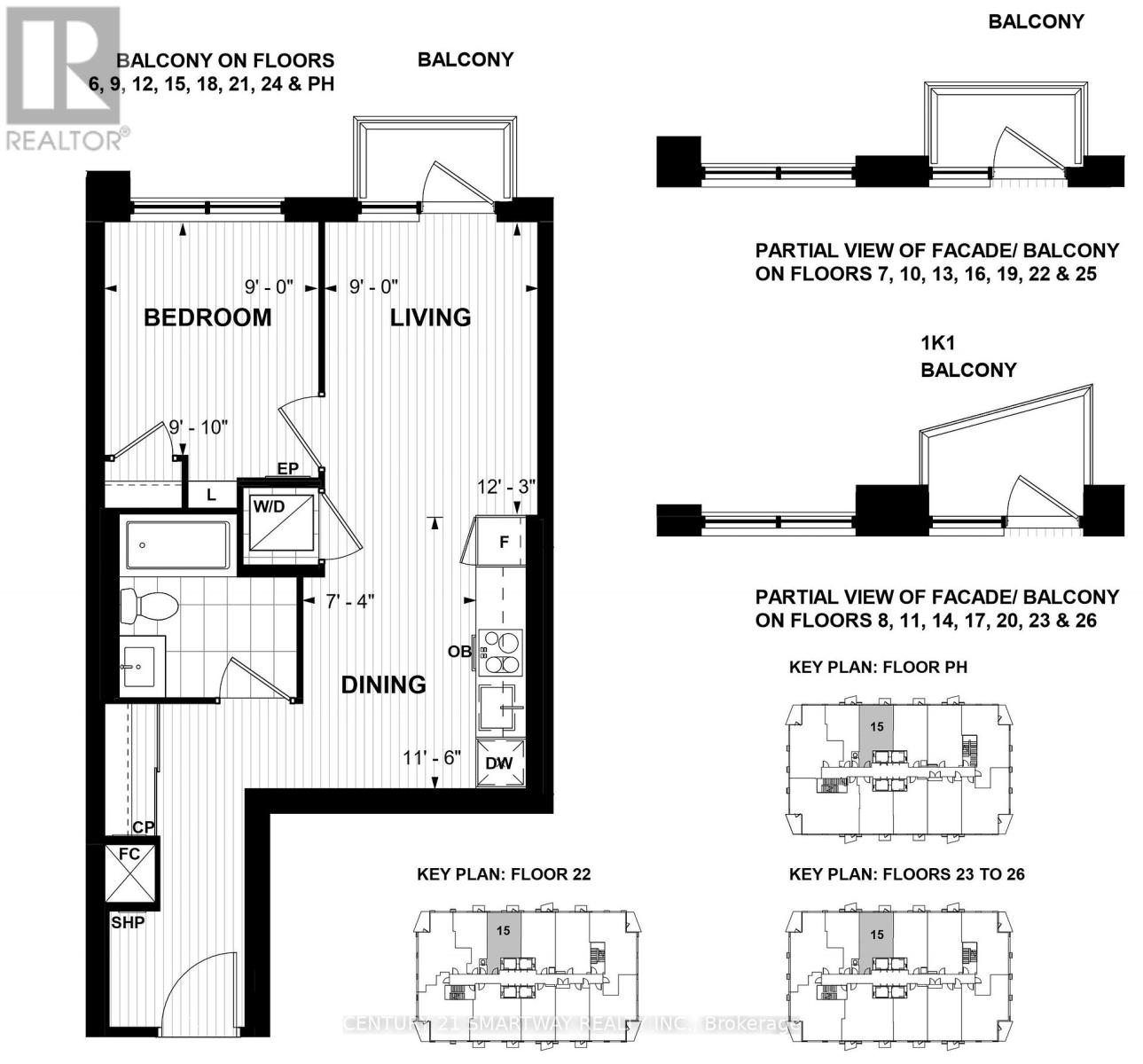 1115 - 60 Central Park Roadway, Toronto (Islington-City Centre West), Ontario  M9A 0E6 - Photo 24 - W12652828