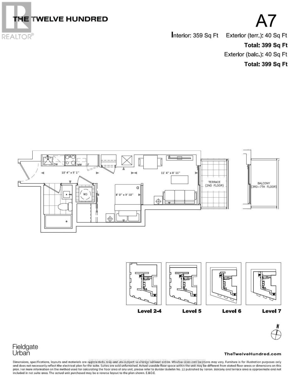 422 - 5 Lakeview Avenue, Toronto, Ontario  M6J 0H3 - Photo 20 - C12653548