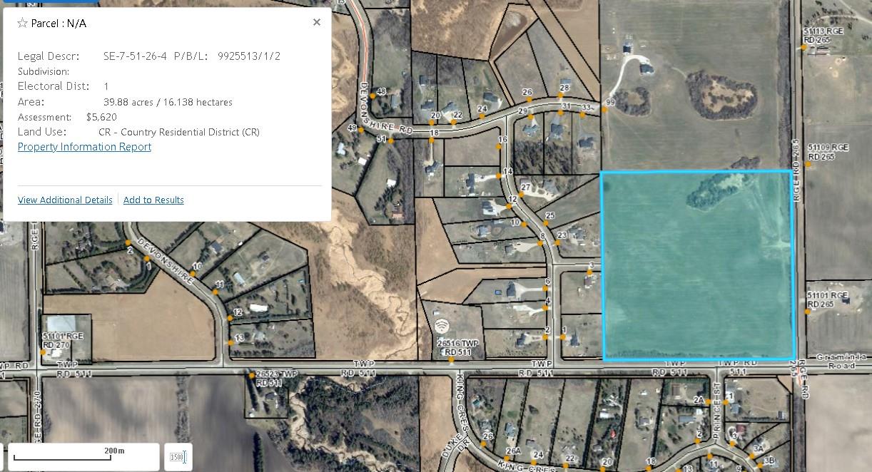 51101  Range Rd 265, spruce grove, Alberta