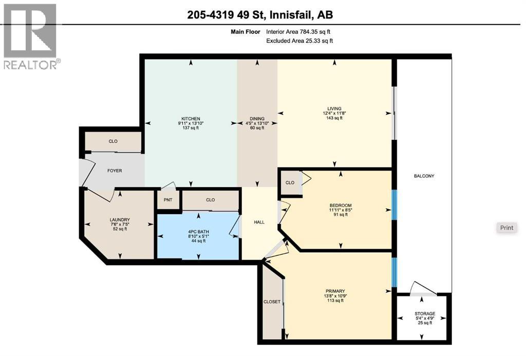 205, 4319 49 Street, Innisfail, Alberta T4G 1B6 - Photo 26 - A2255239