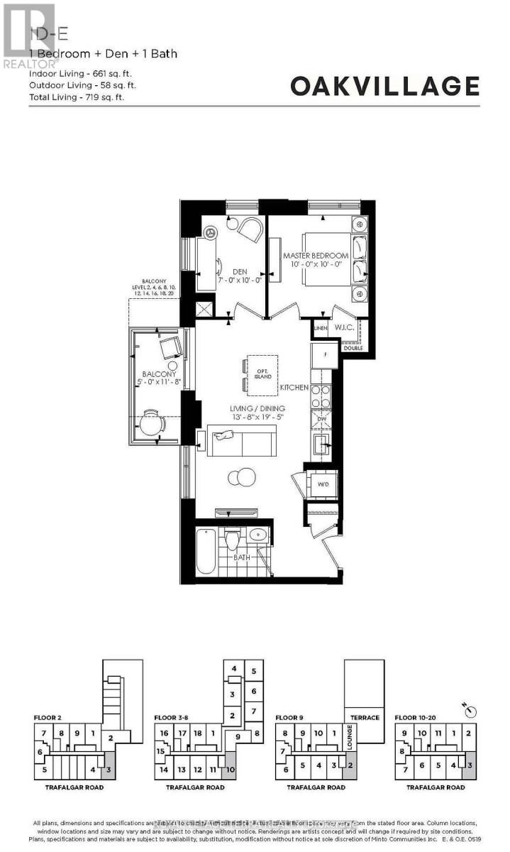 610 - 335 Wheat Boom Drive, Oakville, Ontario  L6H 3V6 - Photo 6 - W12654892