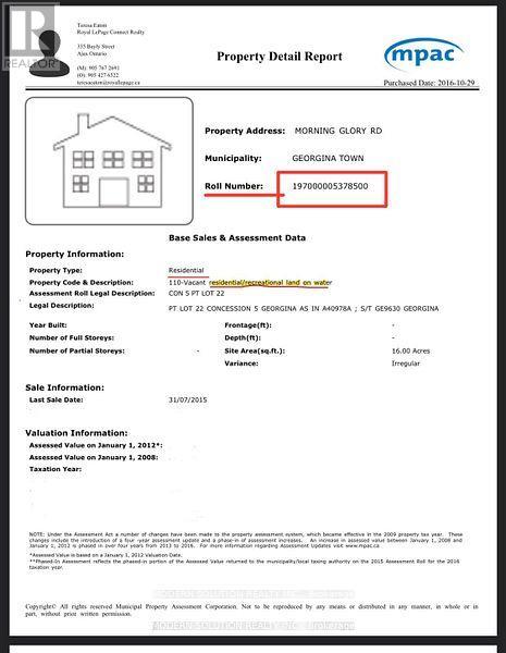 0 Morning Glory Road E, Georgina, Ontario  L0E 1N0 - Photo 4 - N12656118