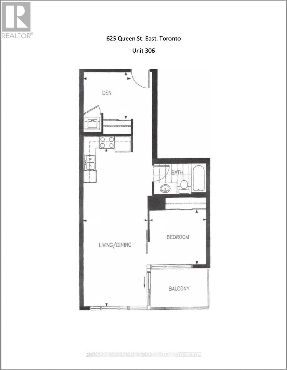 306 - 625 Queen Street E, Toronto, Ontario  M4M 1G7 - Photo 2 - E12575272