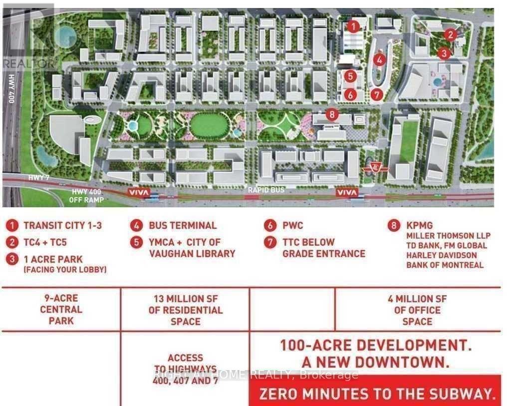 4905 - 5 Buttermill Avenue, Vaughan, Ontario  L4K 0T5 - Photo 43 - N12657576