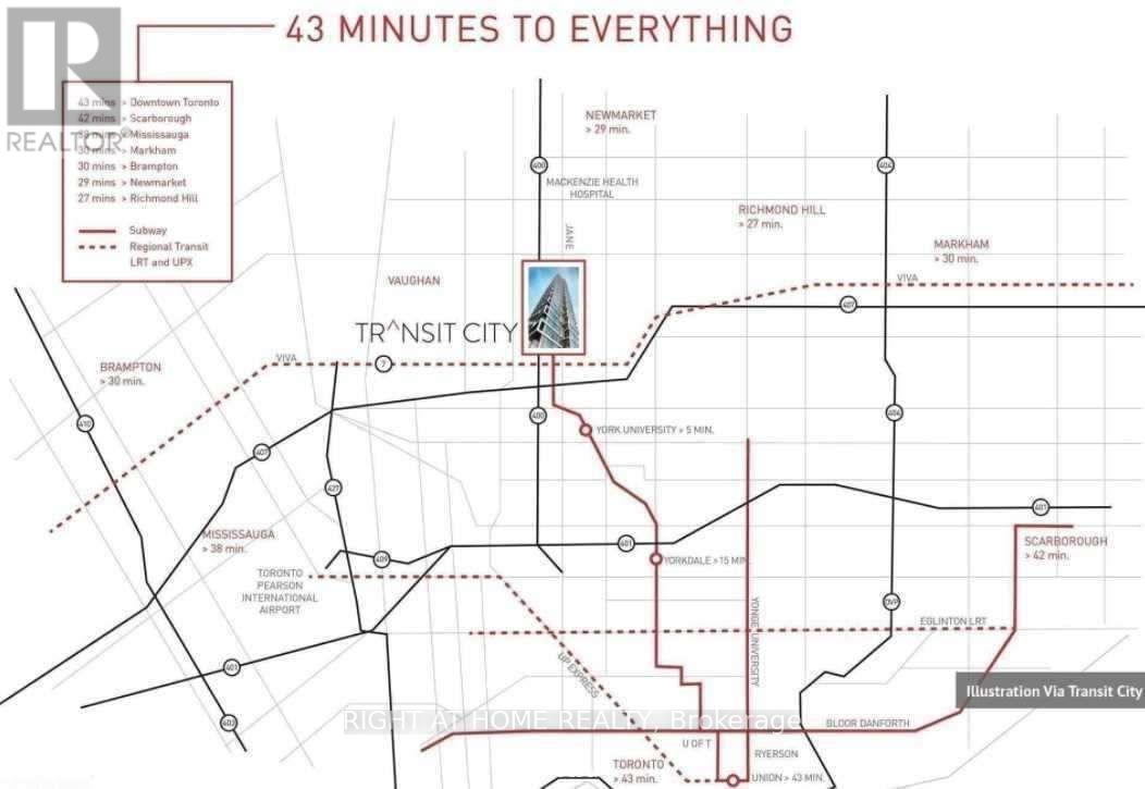 4905 - 5 Buttermill Avenue, Vaughan, Ontario  L4K 0T5 - Photo 44 - N12657576