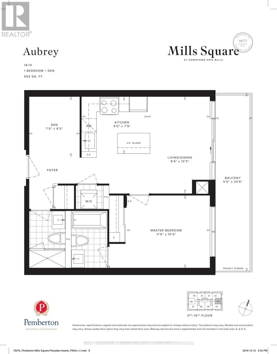 703 - 4699 Glen Erin Drive, Mississauga, Ontario  L5M 2E5 - Photo 13 - W12658014