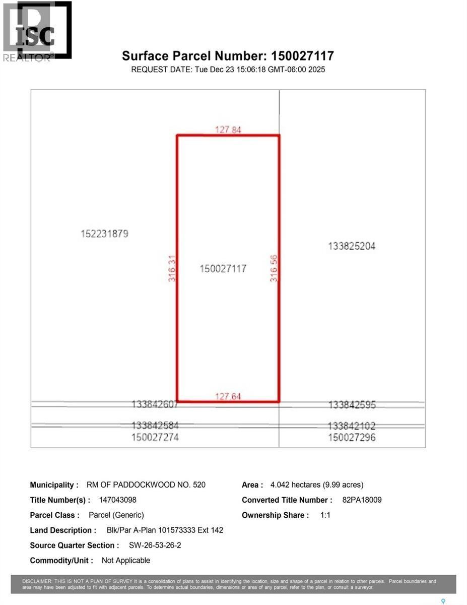 Sw-26-53-26-2 Forrest Gate Road, Paddockwood Rm No. 520, Saskatchewan  S0J 0G1 - Photo 3 - SK026059