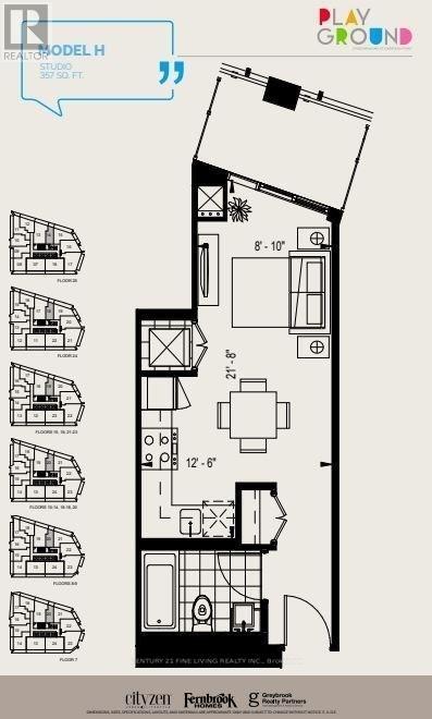 2308 - 50 Ordnance Street, Toronto, Ontario  M6K 0C9 - Photo 12 - C12659352