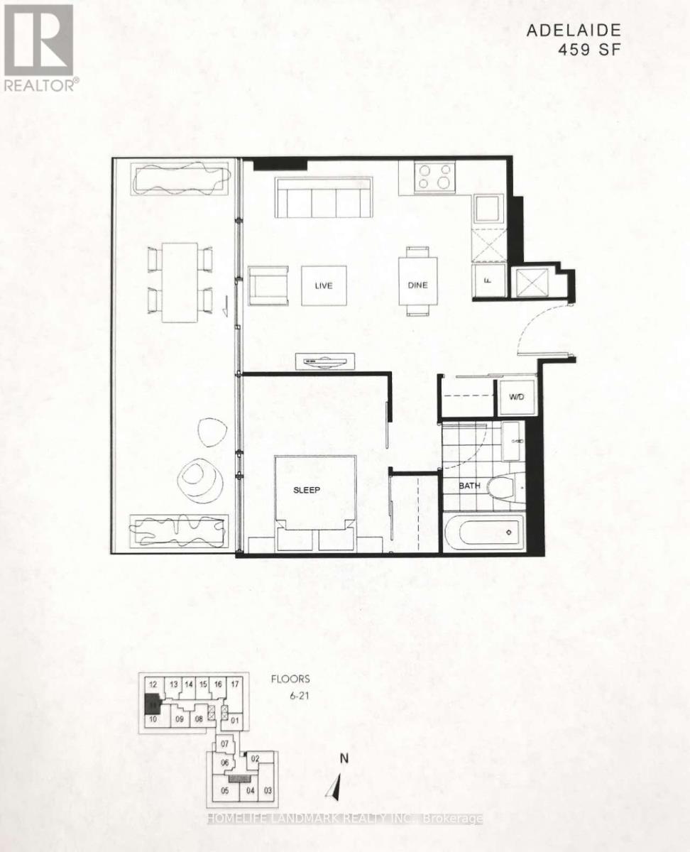 1211 - 25 Richmond Street E, Toronto, Ontario  M5C 0A6 - Photo 15 - C12659366