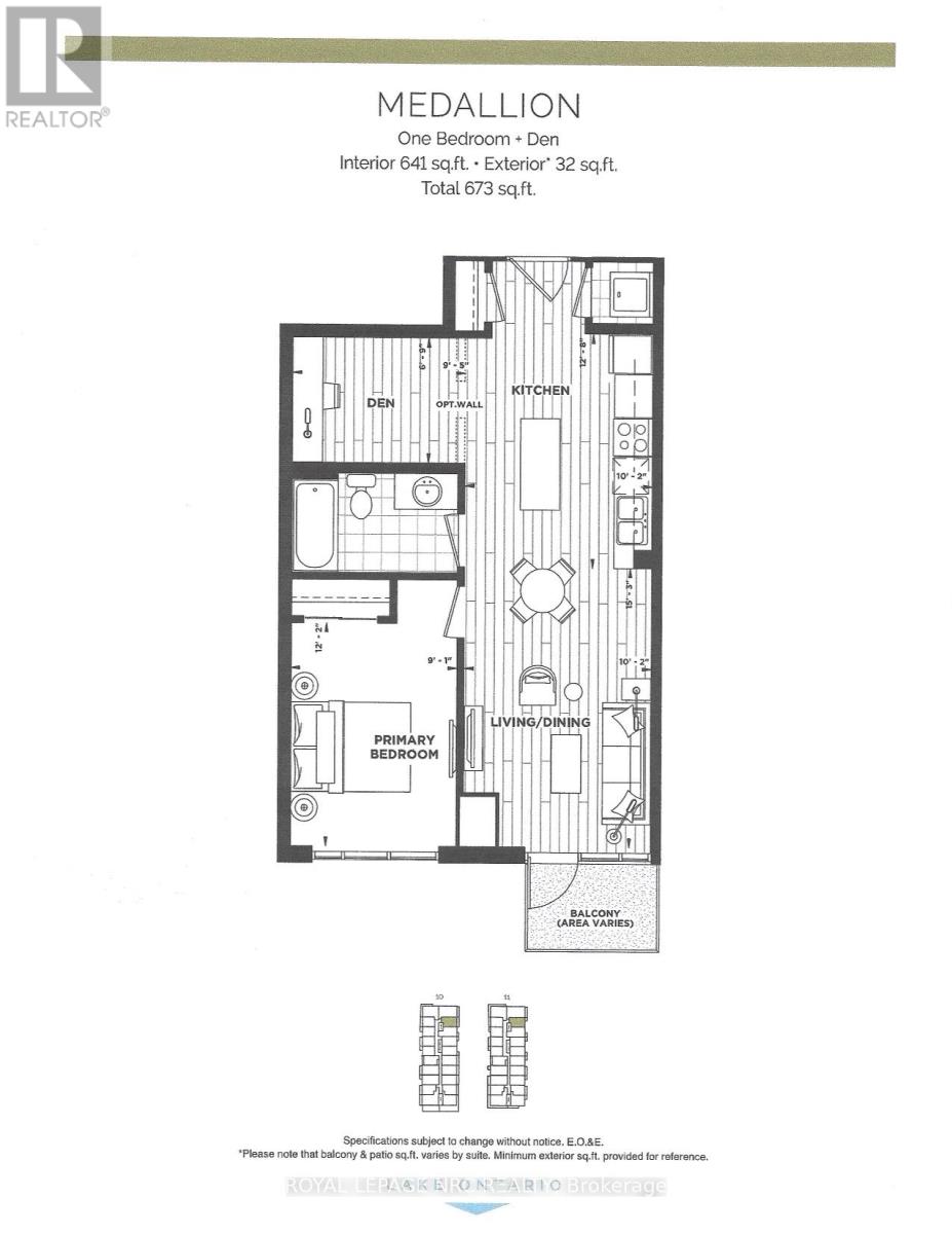 1118 - 461 GREEN ROAD, Hamilton, Ontario