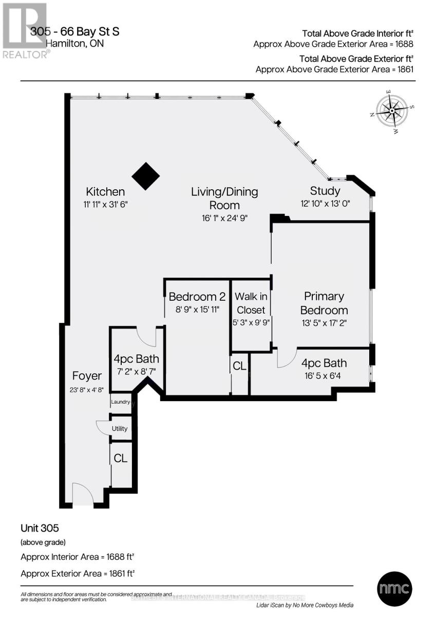 305 - 66 Bay Street S, Hamilton, Ontario  L8P 4Z6 - Photo 42 - X12660514