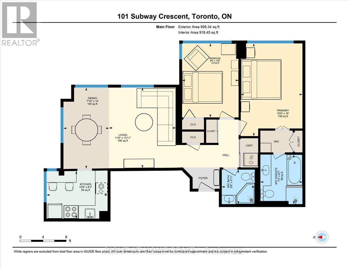 1011 - 101 Subway Crescent, Toronto, Ontario  M9B 6K4 - Photo 29 - W12421807