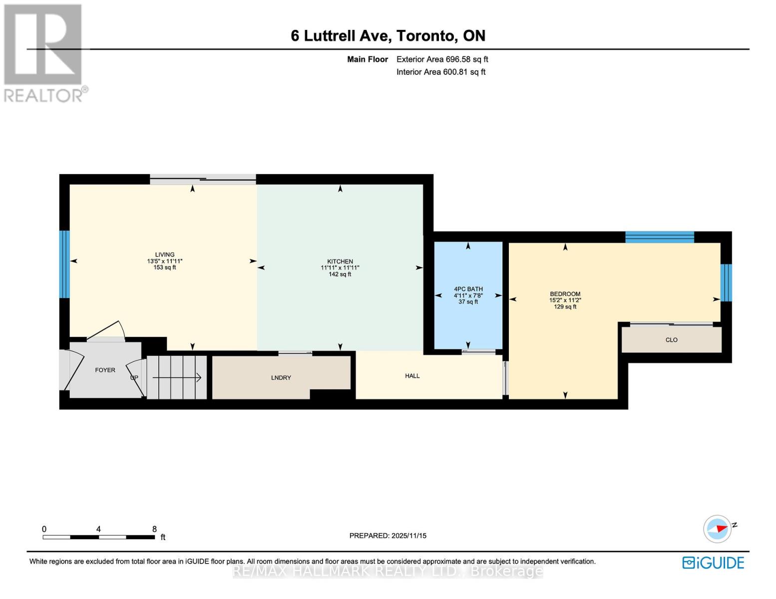 Main Floor - 6 Luttrell Avenue, Toronto, Ontario  M4C 5E3 - Photo 20 - E12663262