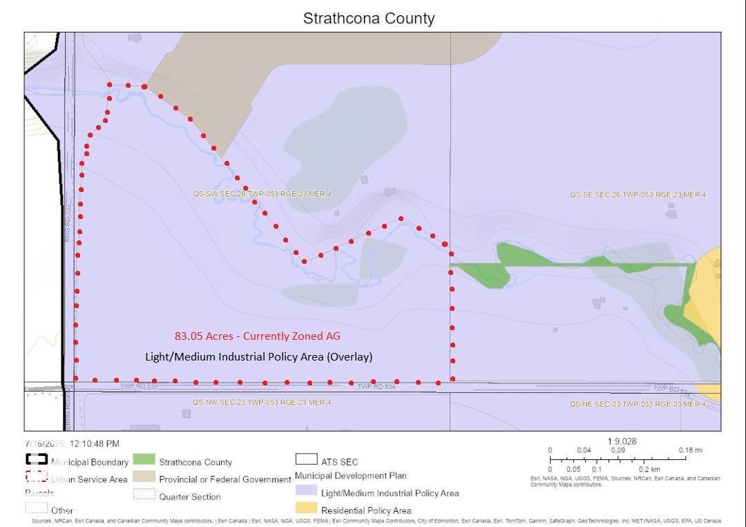 TWP 534 RR232, rural strathcona county, Alberta