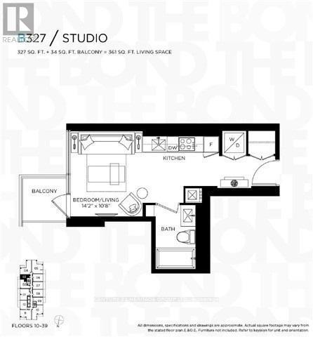 3203 - 290 Adelaide Street W, Toronto, Ontario  M5V 1P6 - Photo 22 - C12663914